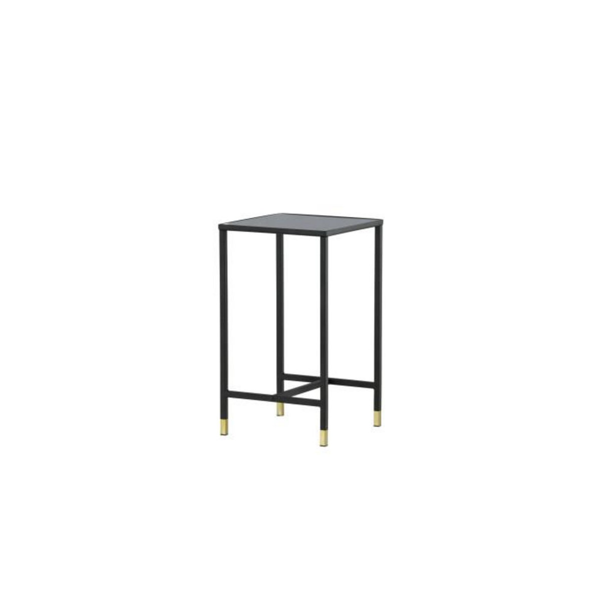Paris Prix Table d'Appoint Design  Dipp  70cm Noir