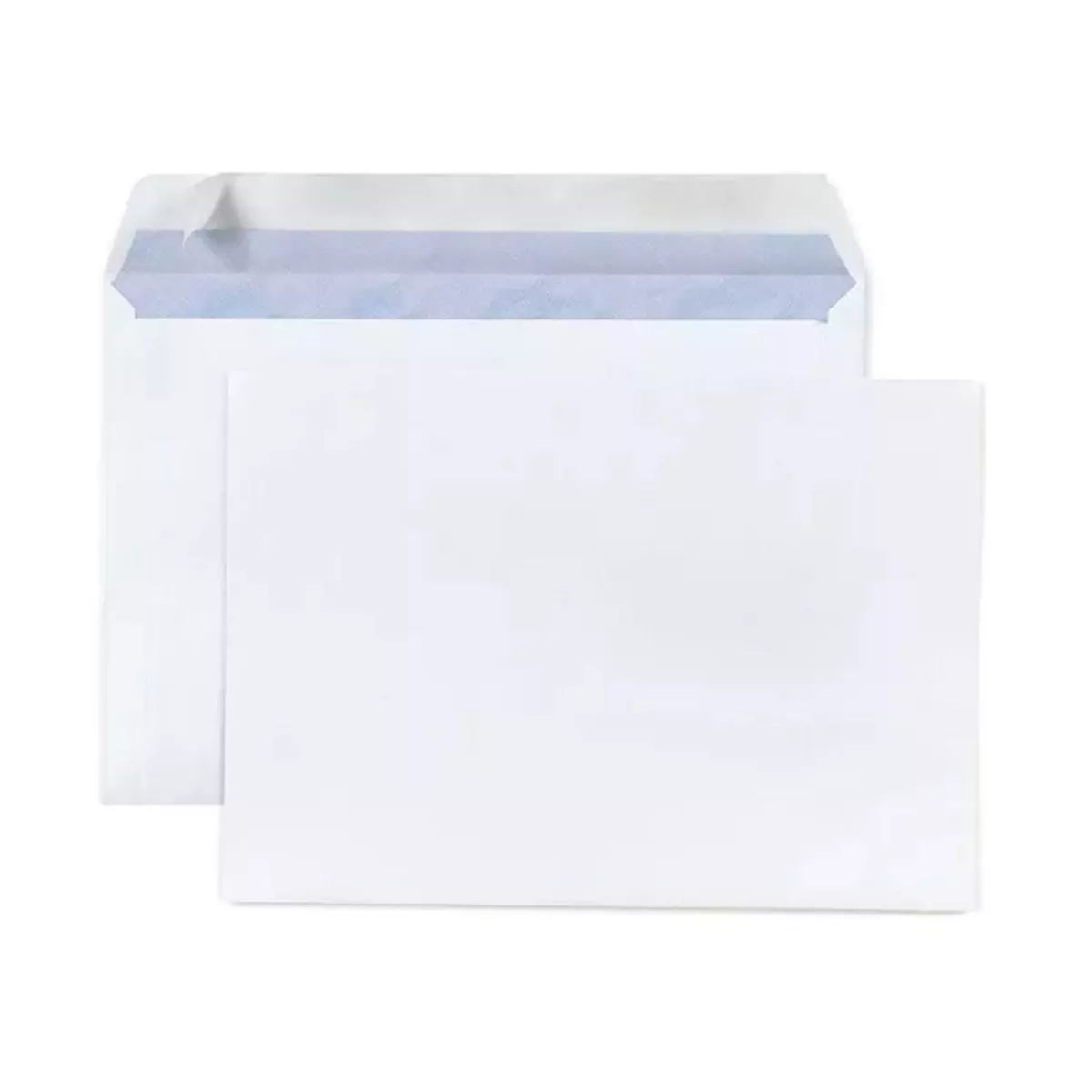 RAJA 25 enveloppes blanches en papier - 16,2 x 22,9 cm