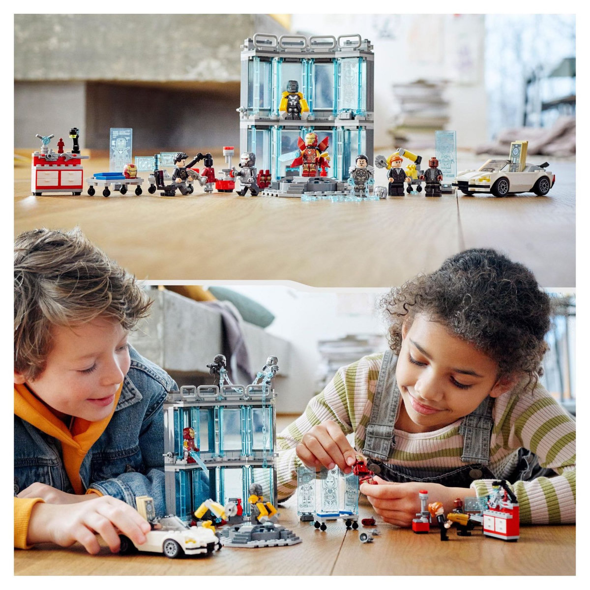 LEGO Marvel Super Heroes 76216 L'armurerie d'Iron Man 