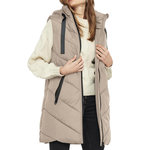 JACQUELINE DE YONG Doudoune sans manche Beige/Noir Femme JDY Padded Waistcoat. Coloris disponibles : Beige
