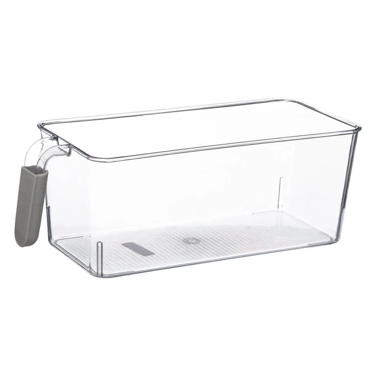 FIVE Bac de Rangement Frigo  Poignée  17cm Transparent