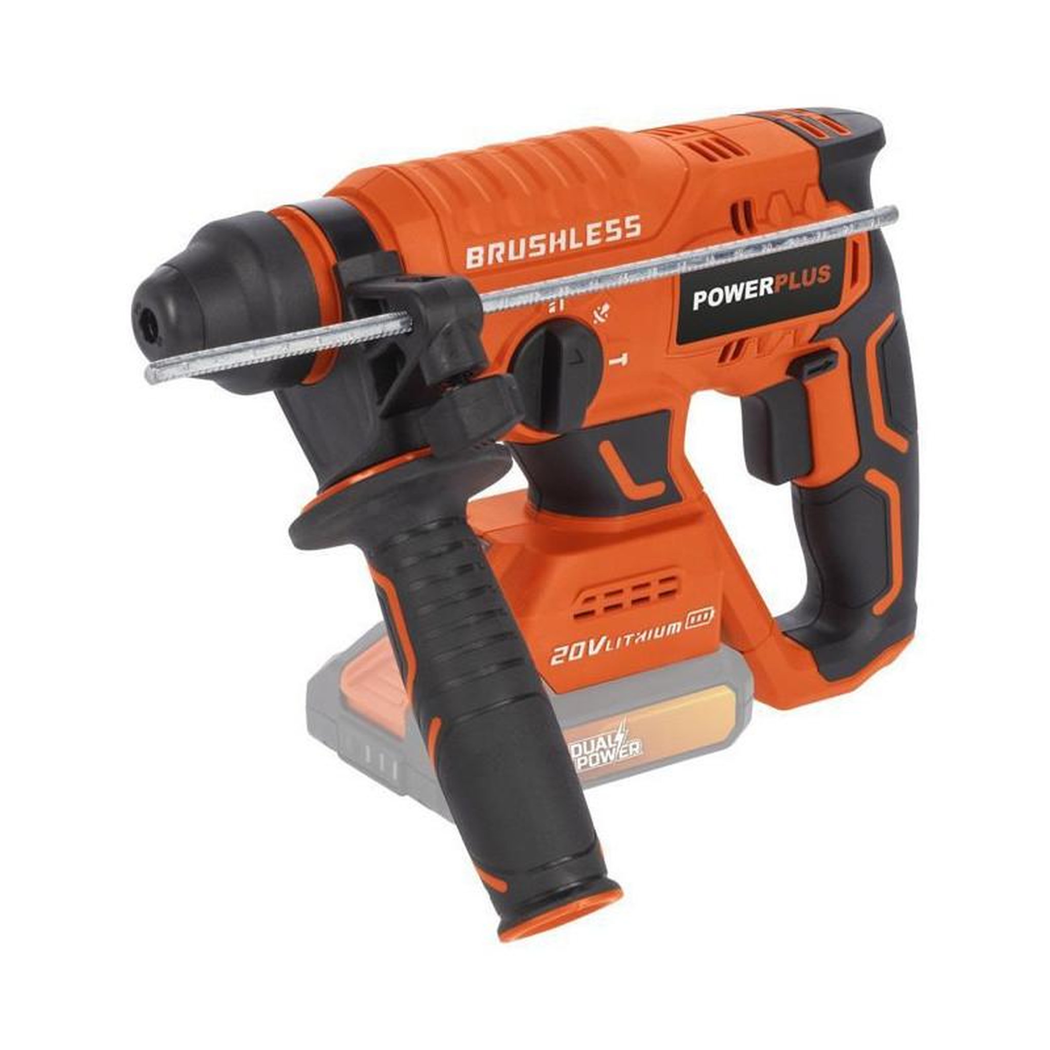 Voir la diapositive 3 : DUAL POWER Marteau perforateur 20v gm dual power