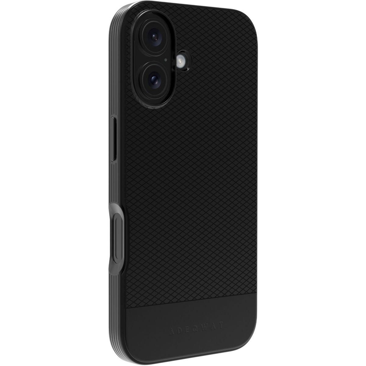 ADEQWAT Coque iPhone 16 noir