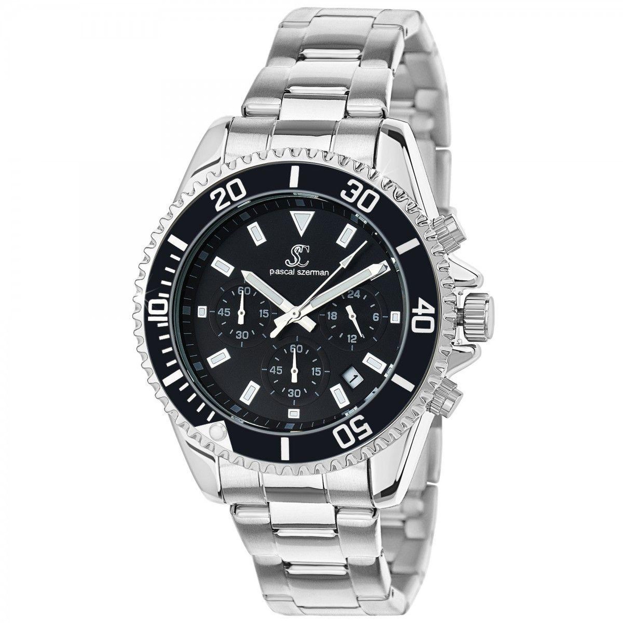 Voir la diapositive 1 : SC CRYSTAL Montre homme quartz par Pascal Szerman