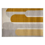 Voir la diapositive 1 : ATMOSPHERA Tapis Déco Géométrique  Iza  120x170cm Ocre