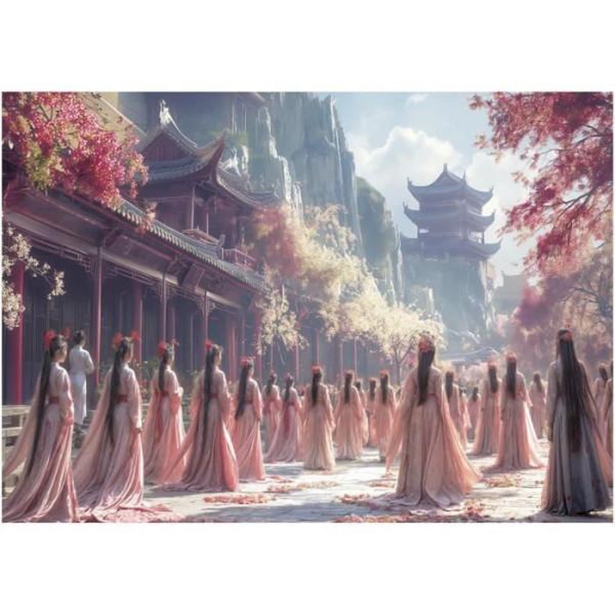 Voir la diapositive 2 : EDUCA Puzzle - educa - les geishas - 1000 pieces - 68x48 cm - a partir de 12 ans