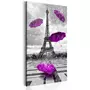 Paris Prix Tableau Imprimé  Paris : Purple Umbrellas  60x120cm
