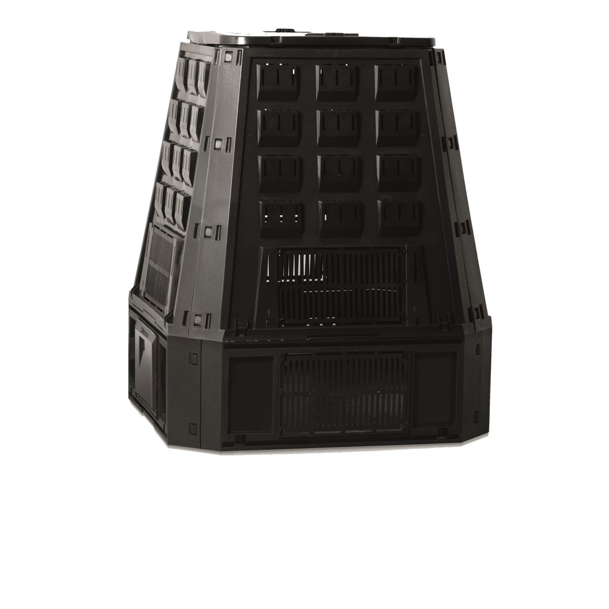 Voir la diapositive 2 : Nature Silo thermocomposteur pliable - 600 litres - Noir