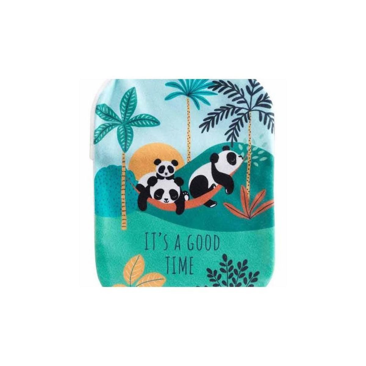 Douceur d'Intérieur Housse bouillotte polaire 21x34 cm Kidoux panda