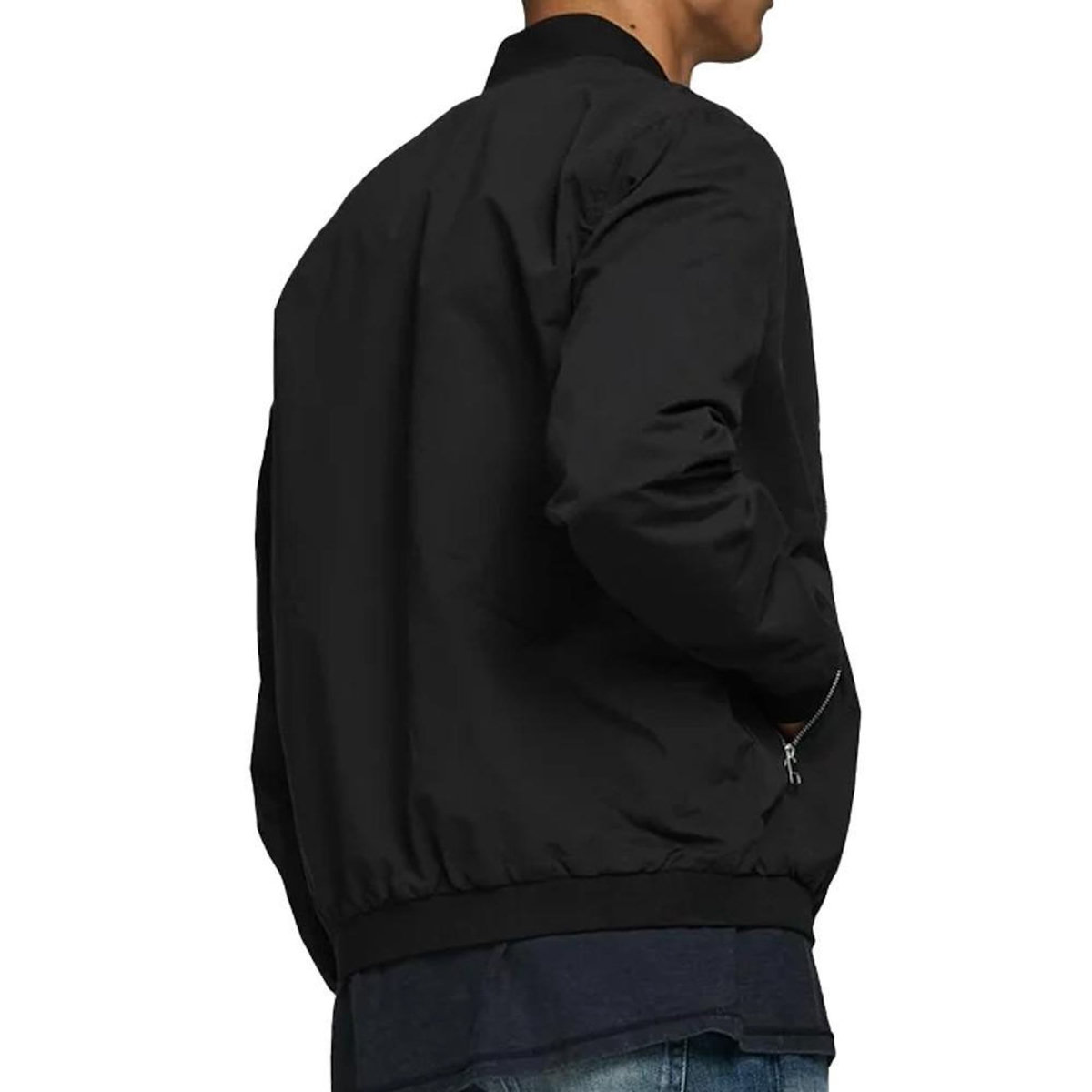 Jack & Jones Bomber Noir Homme Jack & Jones Mash
