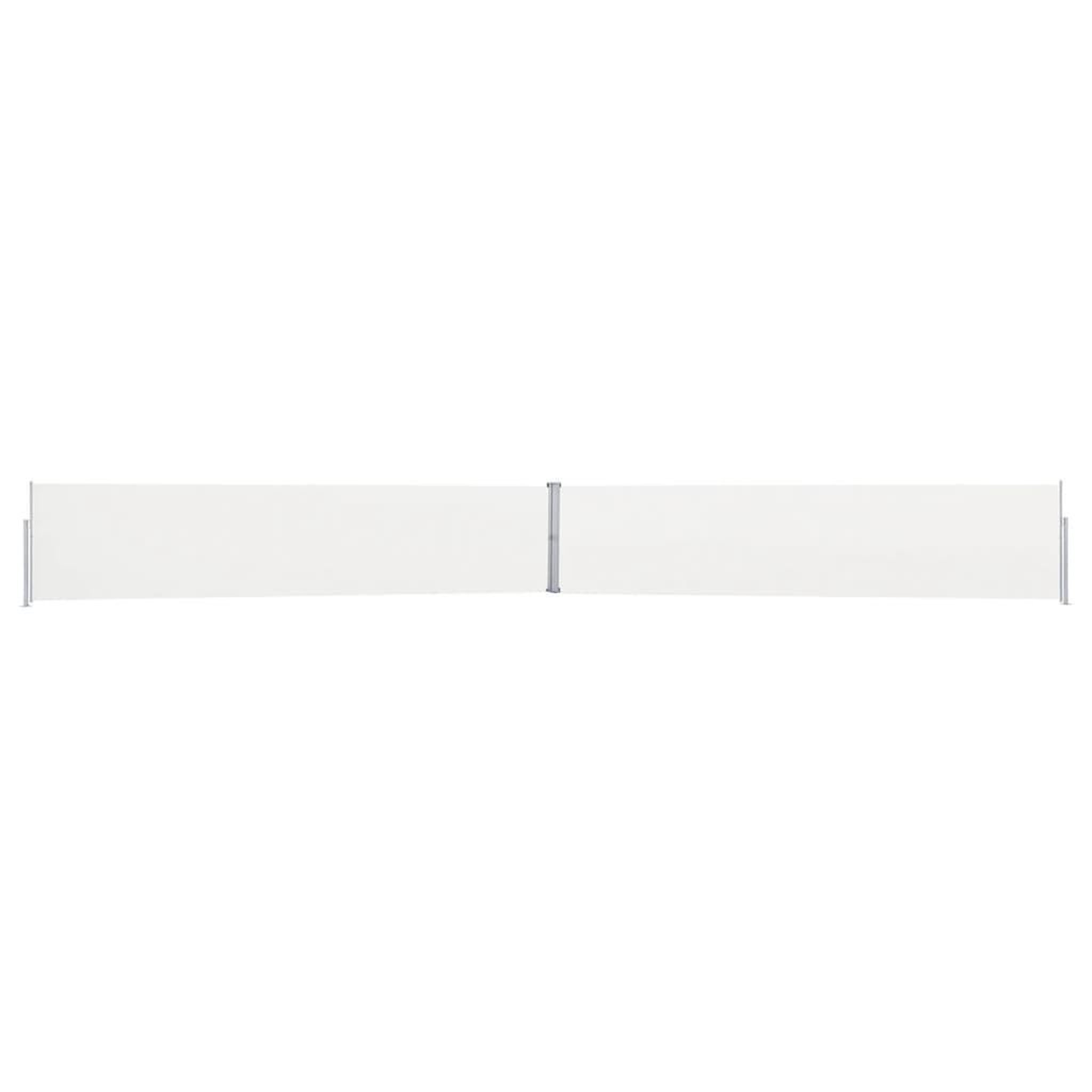 Voir la diapositive 1 : VIDAXL Auvent lateral retractable de patio 170x1200 cm Creme