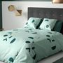 Voir la diapositive 2 : Les Ateliers du Linge Parure Housse De Couette 3pcs 260x240cm 100%microfibre 60gsm Hawak