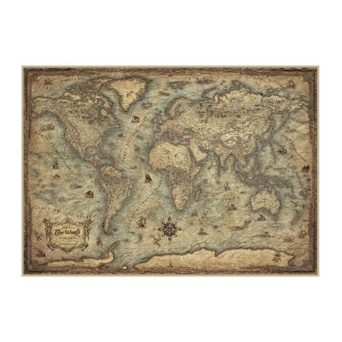 EDUCA PLANISPHeRE - Puzzle de 3000 pieces