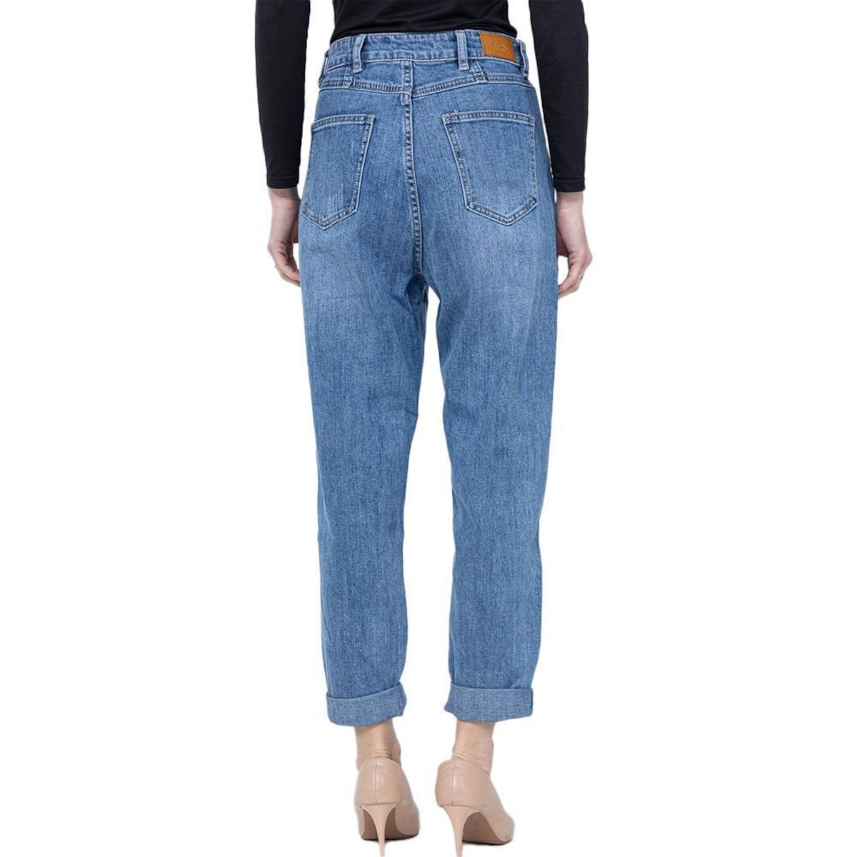 MONDAY PREMIUM Jeans Bleu Mom Femme Monday Premium 3211