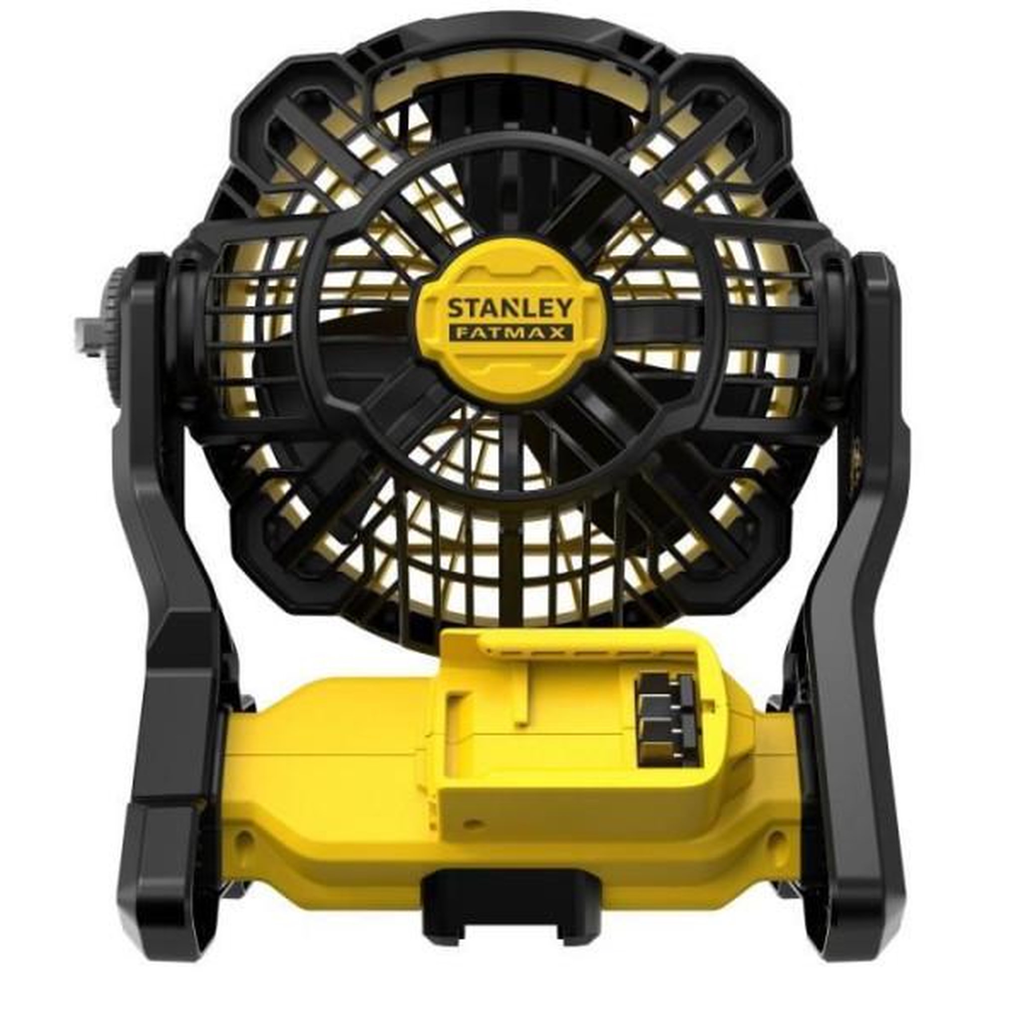 Voir la diapositive 2 : STANLEY FATMAX Ventilateur - STANLEY - SFMCE001B-XJ - 3 vitesses - 1100 m3/h - Autonomie 8h