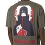 CAPSLAB T-shirt en coton homme relax fit avec print Naruto Shippuden Akatsuki