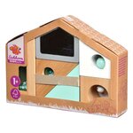 Eichhorn Eichhorn Baby Pure Wooden Building Blocks with Sound 100005720