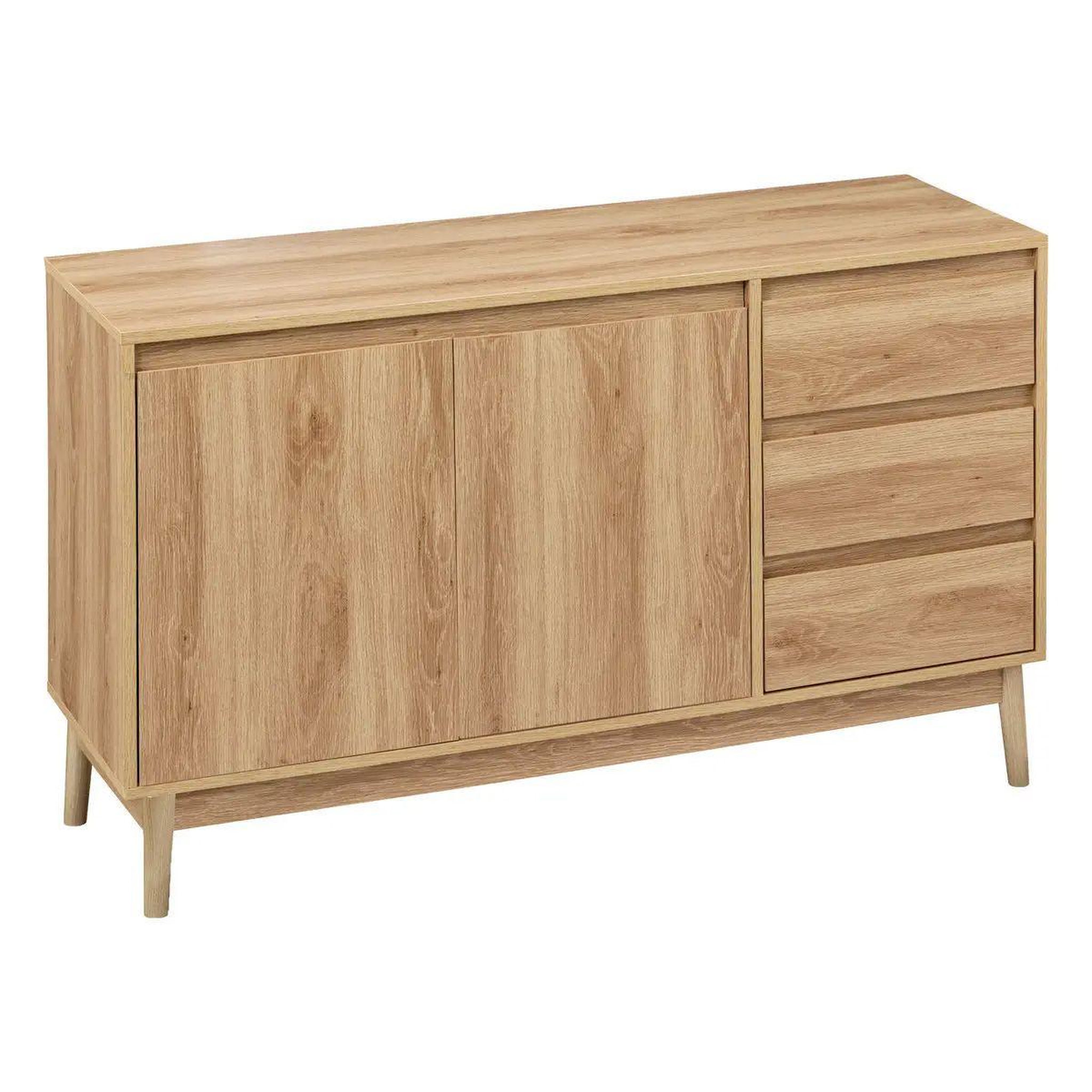 FIVE Buffet bas design  abana  120cm naturel