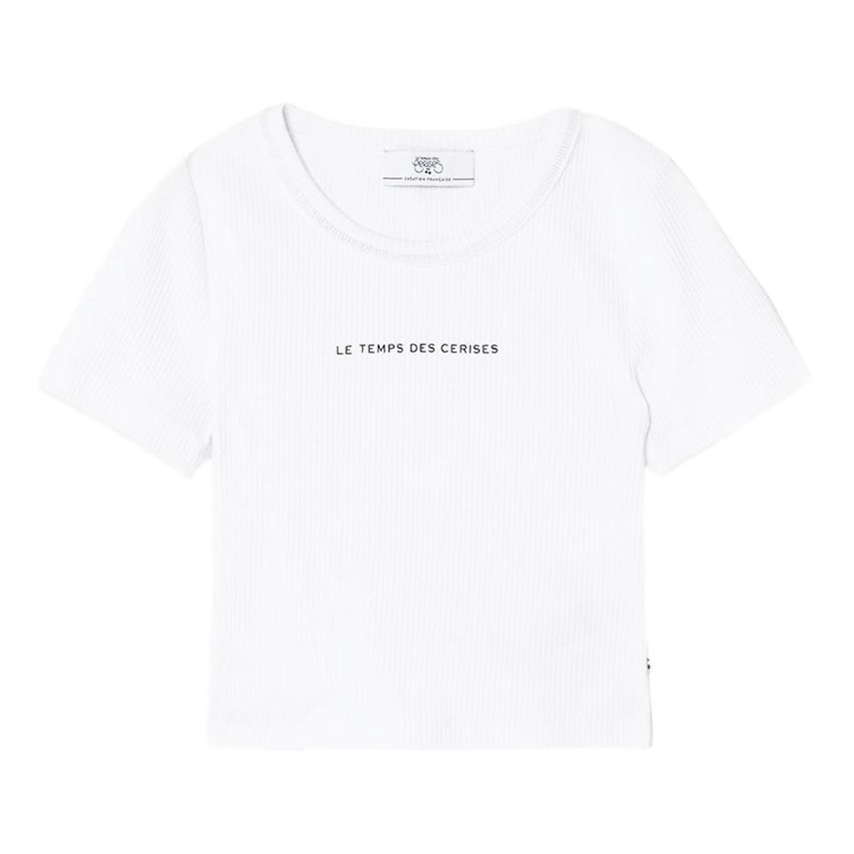 Le Temps Des Cerises T-Shirt Blanc Fille Le Temps Des Cerises  Yukongi