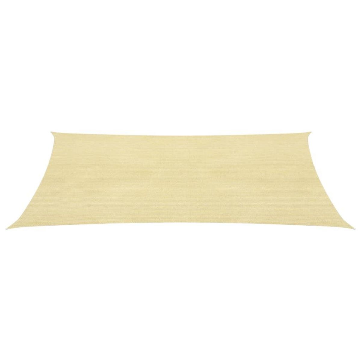 VIDAXL Voile d'ombrage 160 g/m^2 Beige 2,5x5 m PEHD