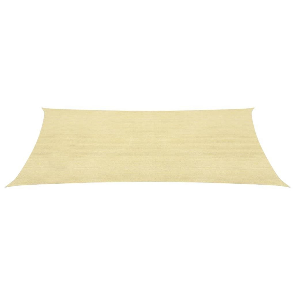 VIDAXL Voile d'ombrage 160 g/m^2 Beige 2,5x5 m PEHD