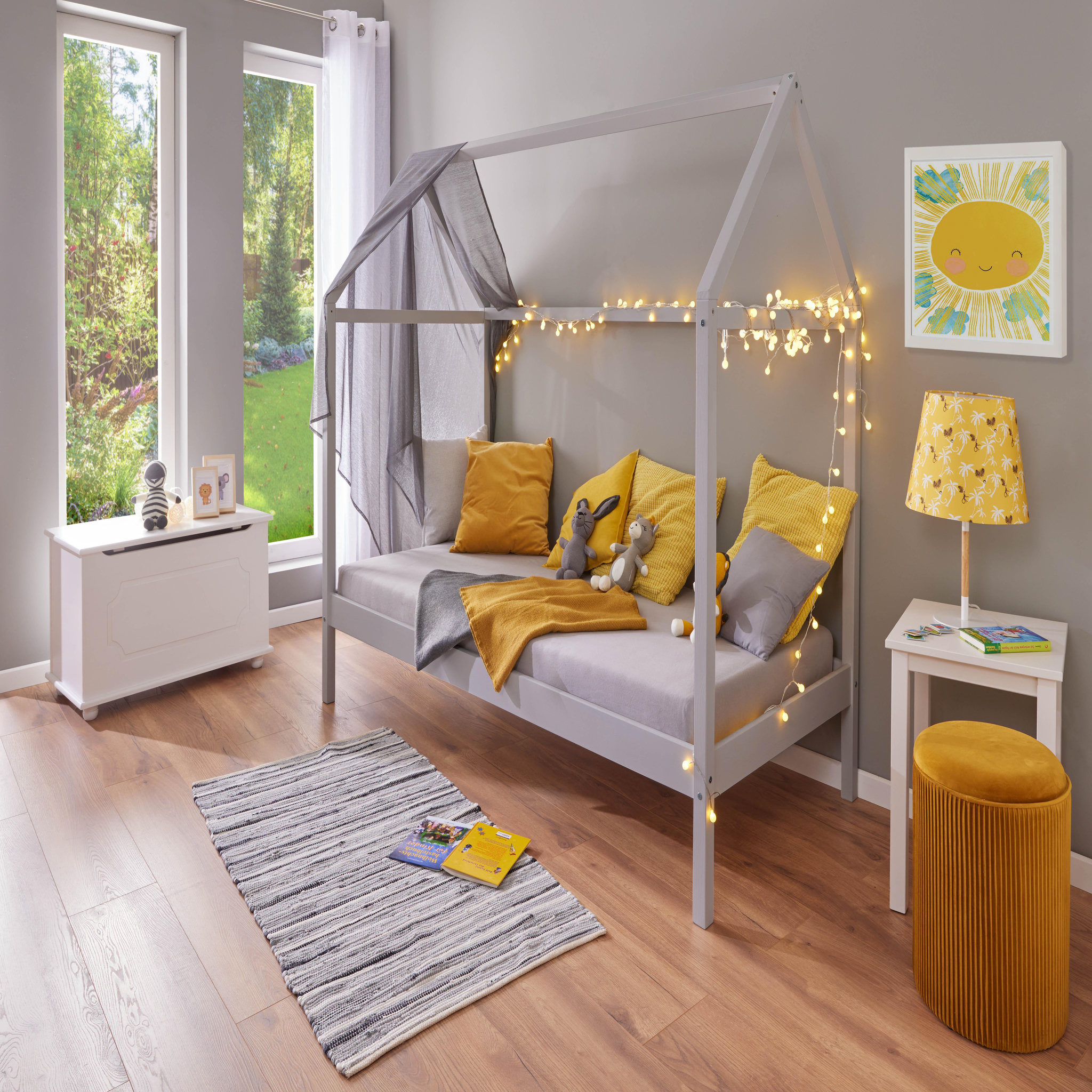 Voir la diapositive 6 : INTERLINK Lit de maison Sun Road