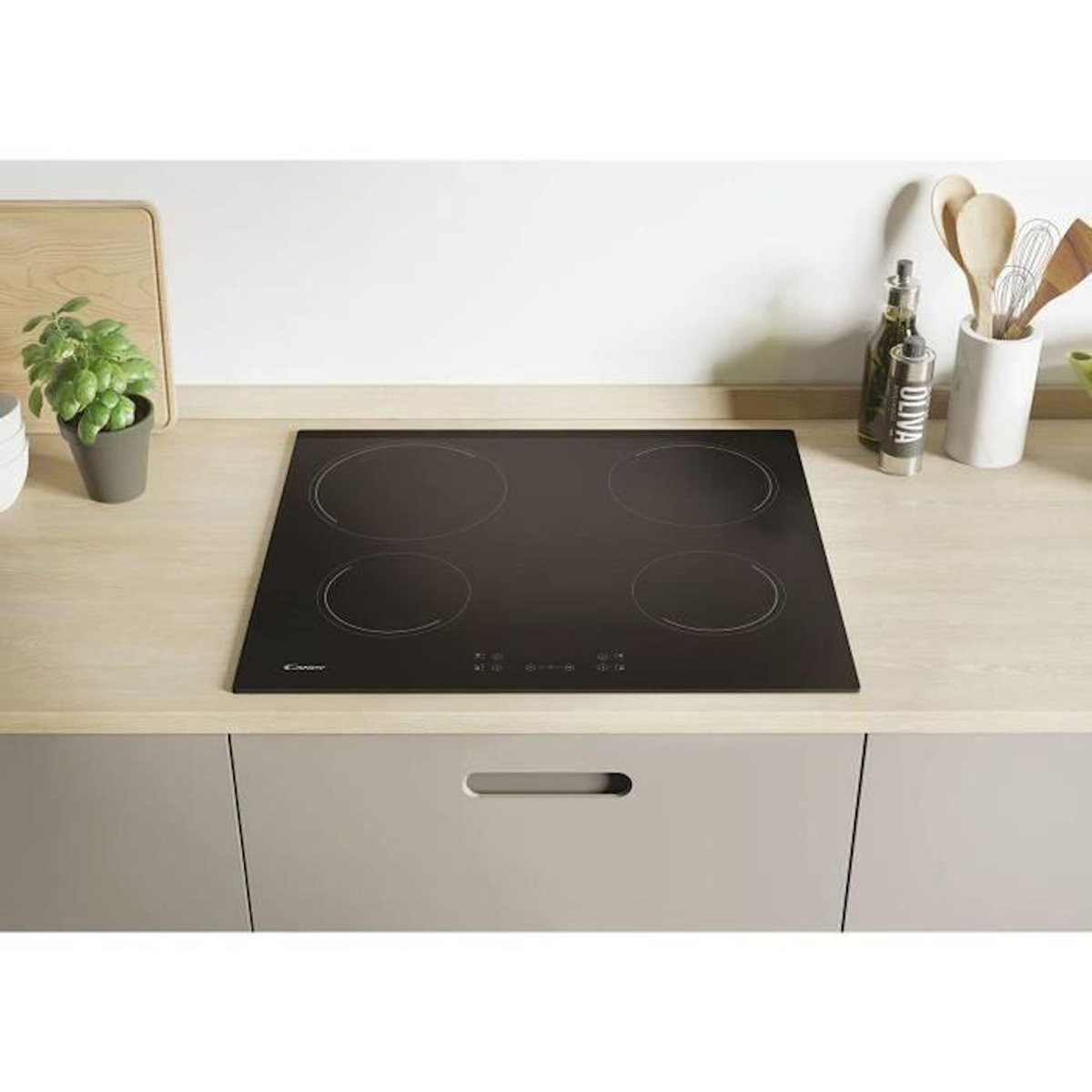 Candy Plaque vitrocéramique 6500W 59cm – Candy CANDCH64CCB