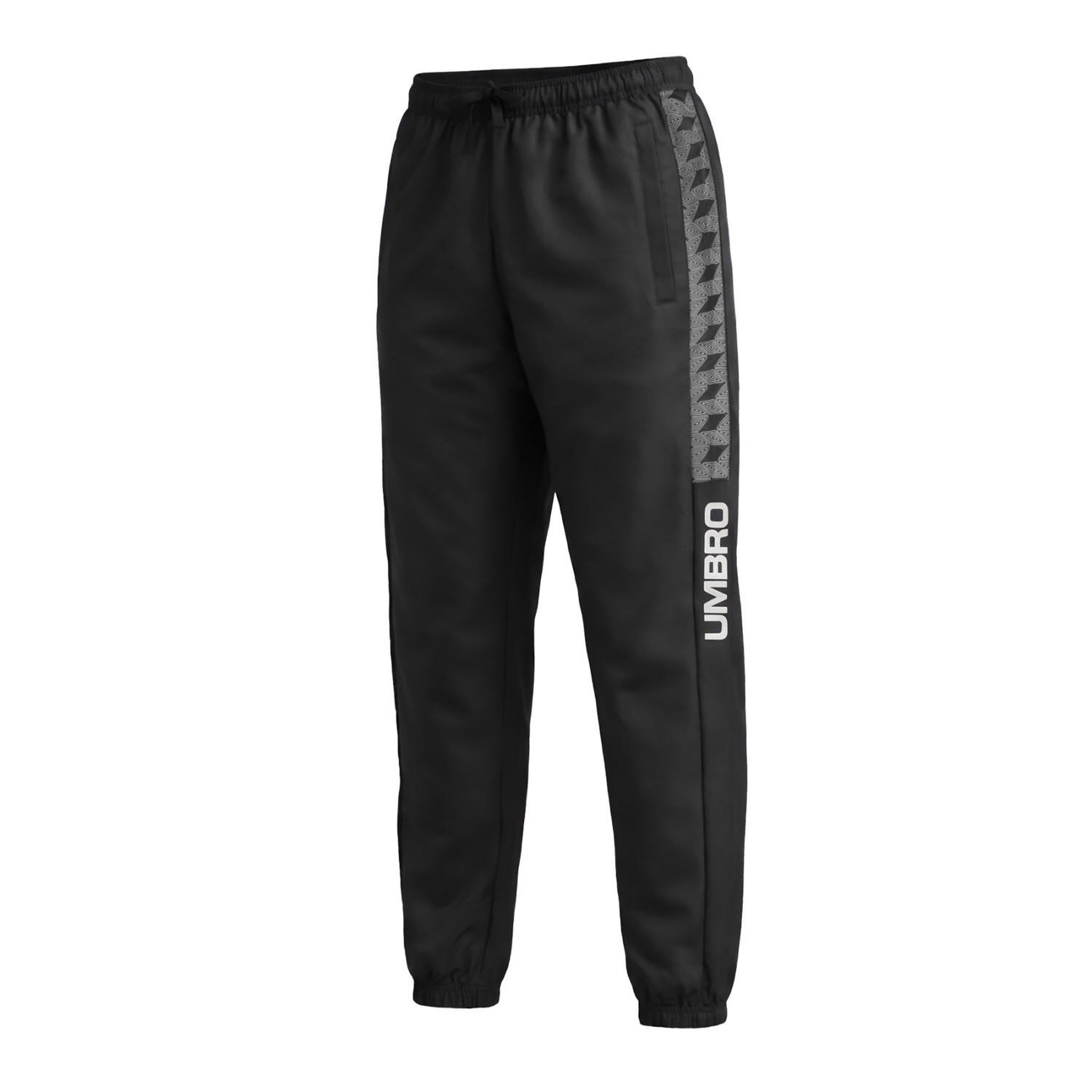 Voir la diapositive 3 : UMBRO Pantalon de jogging homme bi-matière poches zippées et logo 224720