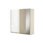 Voir la diapositive 3 : Armoire 2 portes coulissantes avec 1 miroir L203 ELIA