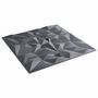 Voir la diapositive 5 : VIDAXL Panneaux muraux 12 pcs gris 50x50 cm XPS 3 m² amethyste