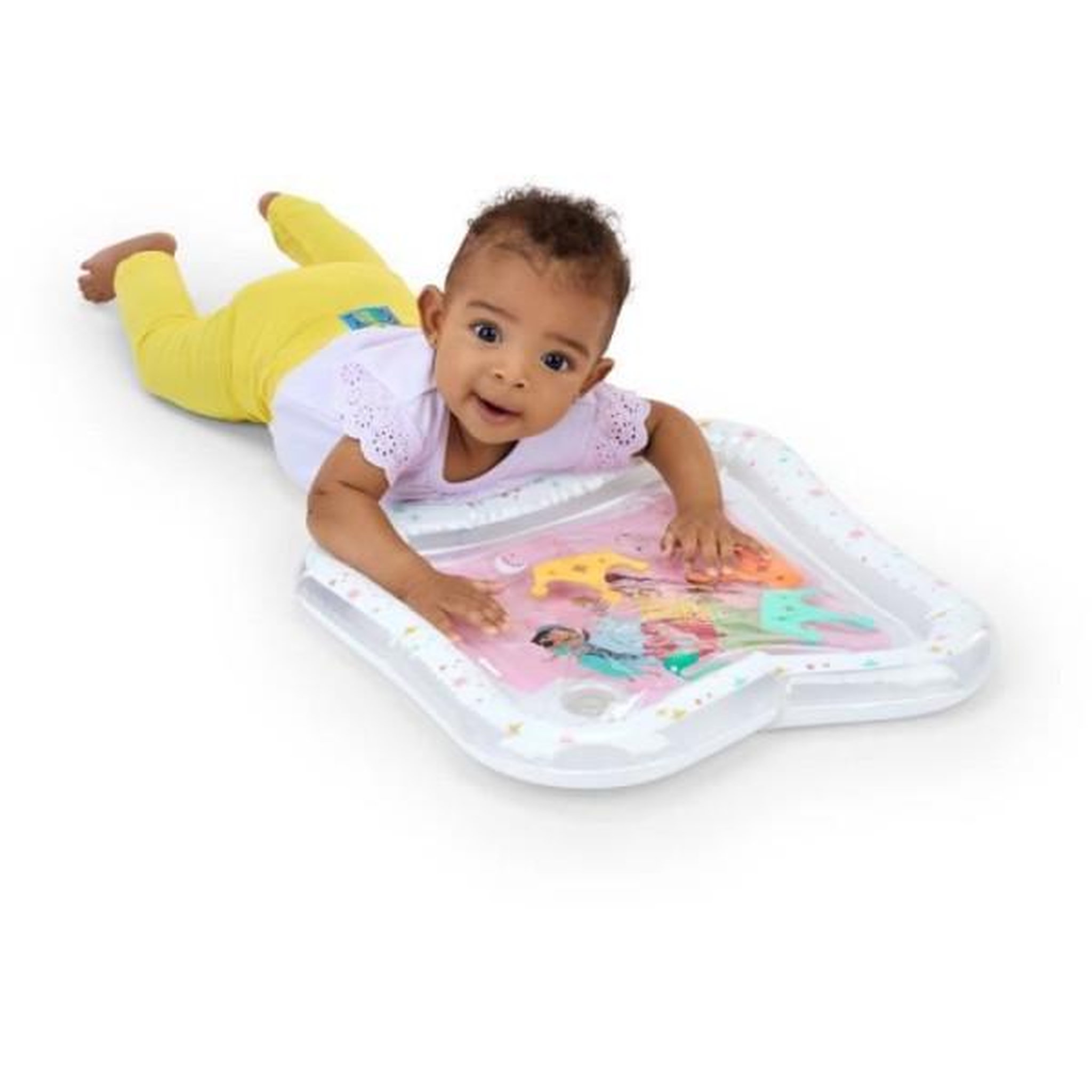 Voir la diapositive 6 : Bright Starts Tapis d'eau bébé - DISNEY BABY - PRINCESSES - Jeu sensoriel et d'éveil - Gonflable - Des la naissance - Facile a nettoyer