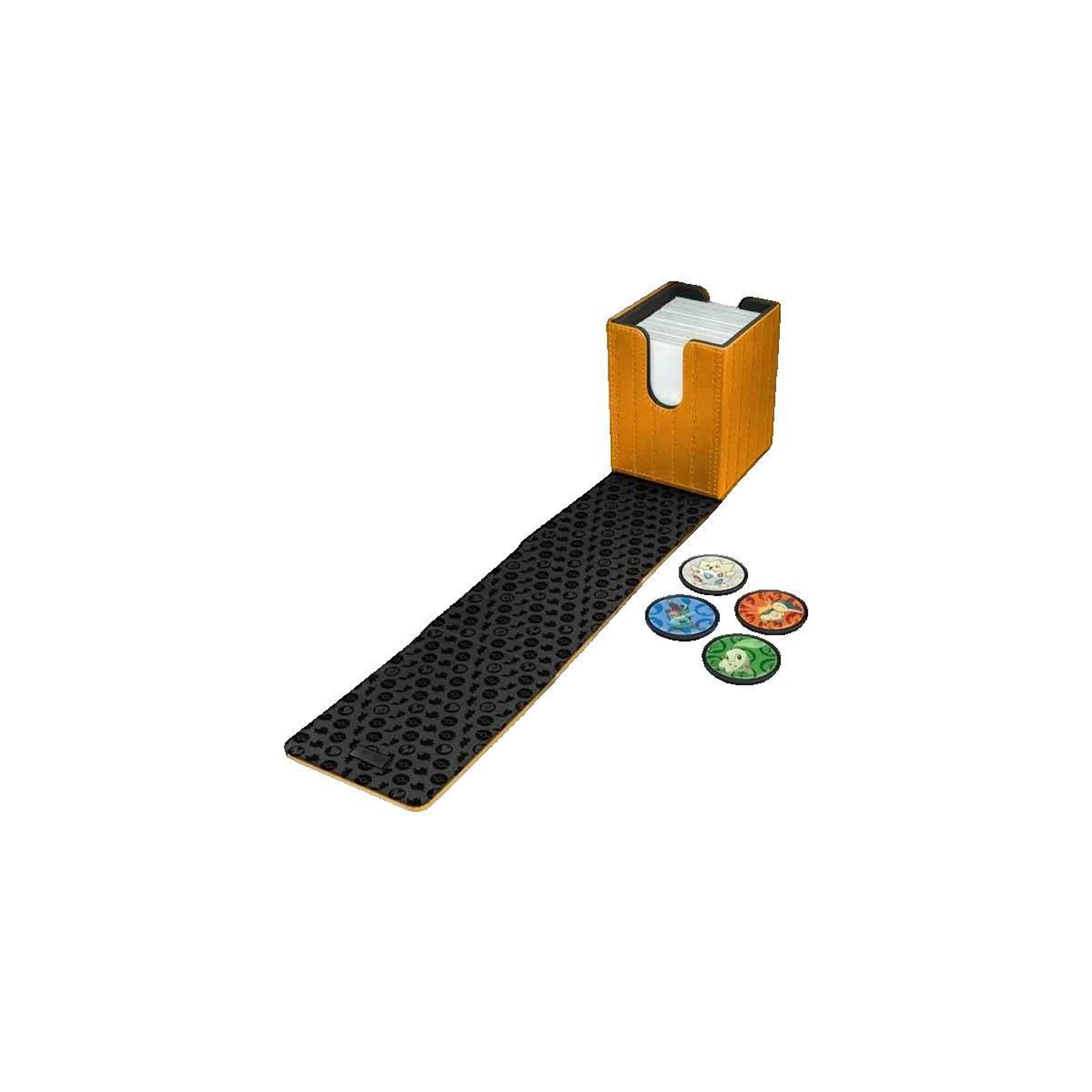 Voir la diapositive 2 : Ultra Pro Boîte Alcove Click Ultra Pro de rangement pour cartes Jaune
