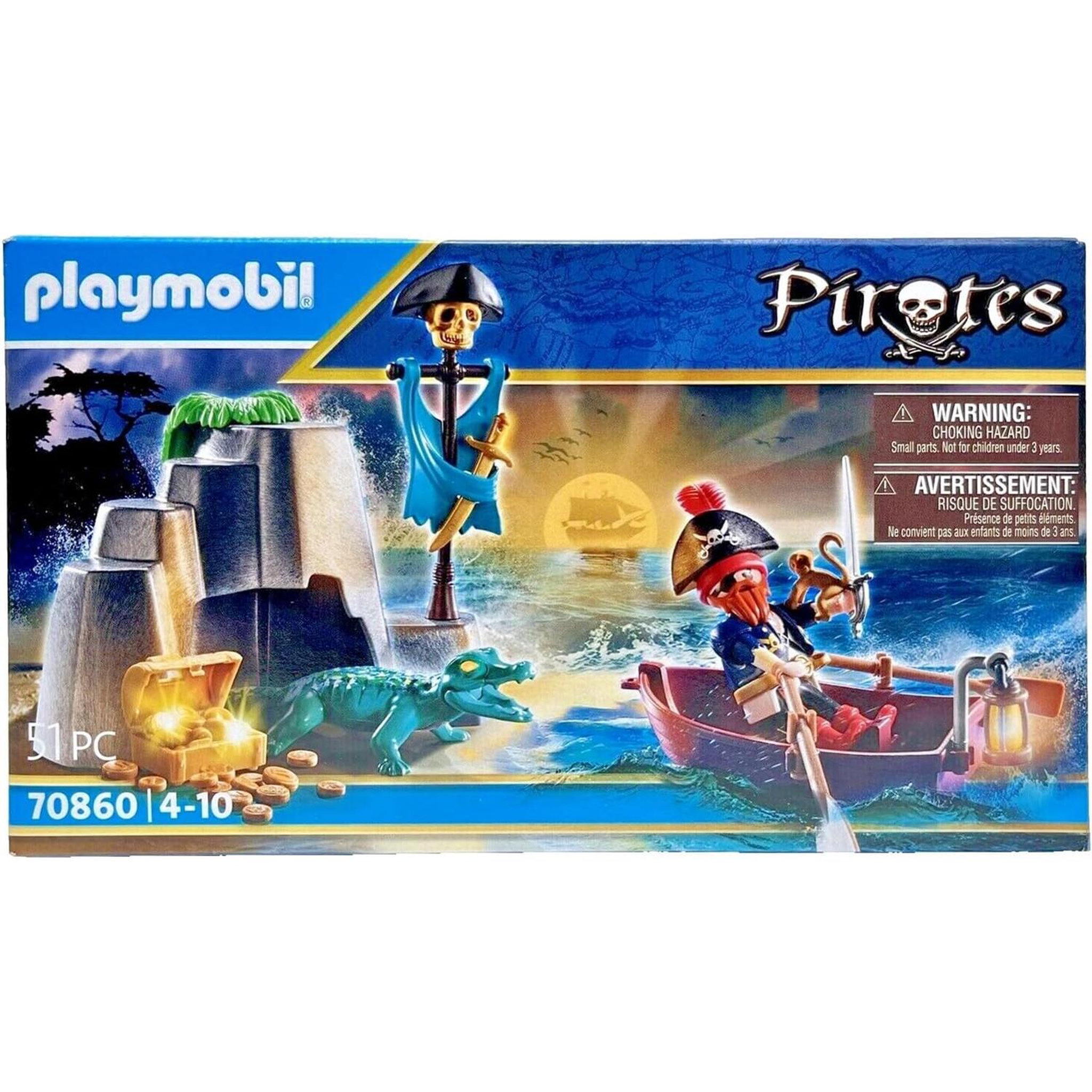 PLAYMOBIL La chasse au trésor des pirates