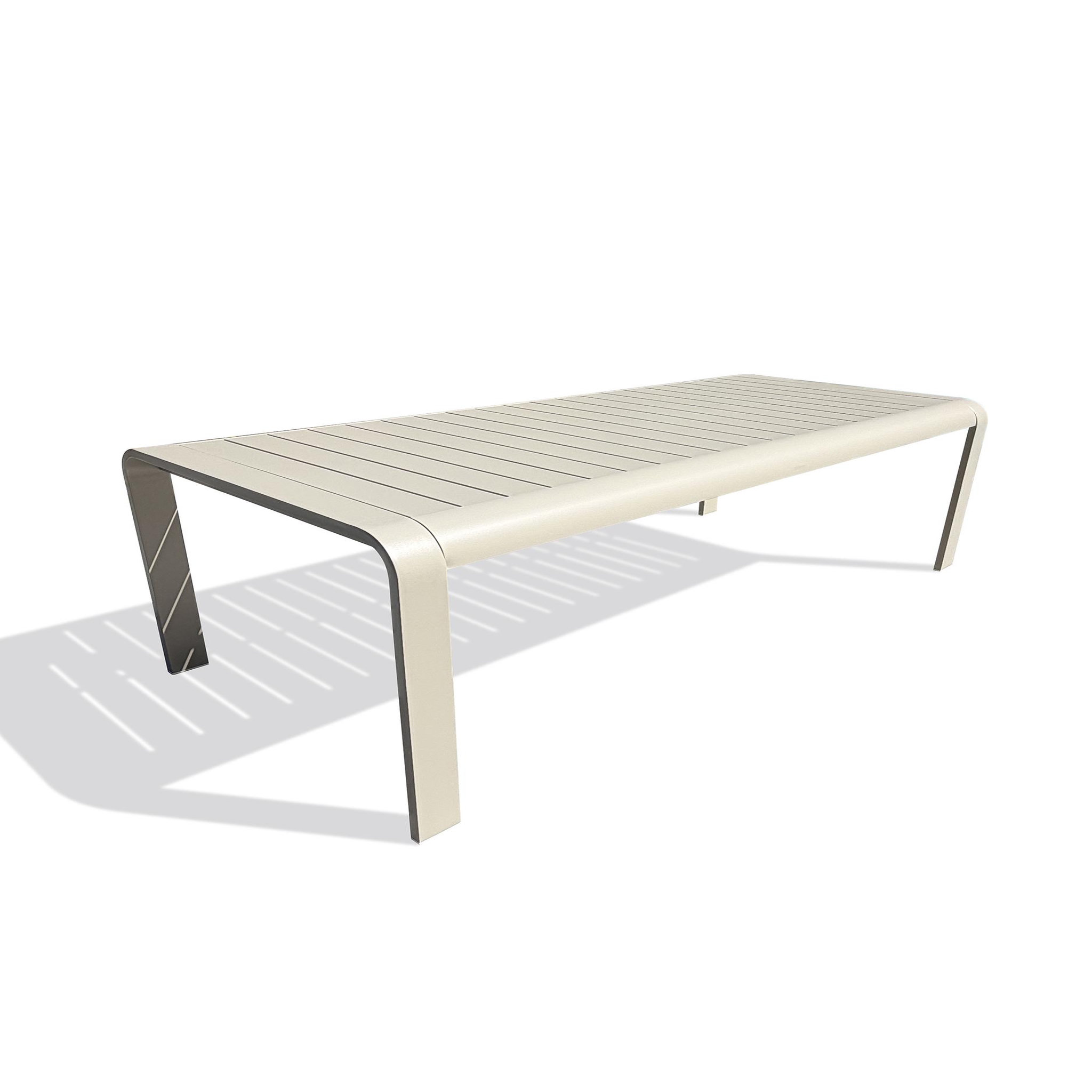 Voir la diapositive 1 : DCB GARDEN Table de jardin en aluminium