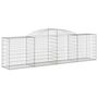 Voir la diapositive 3 : VIDAXL Paniers a gabions arques 20 pcs 300x50x80/100 cm fer galvanise