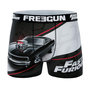 Voir la diapositive 5 : FREEGUN Lot de 4 boxers homme Fast and Furious