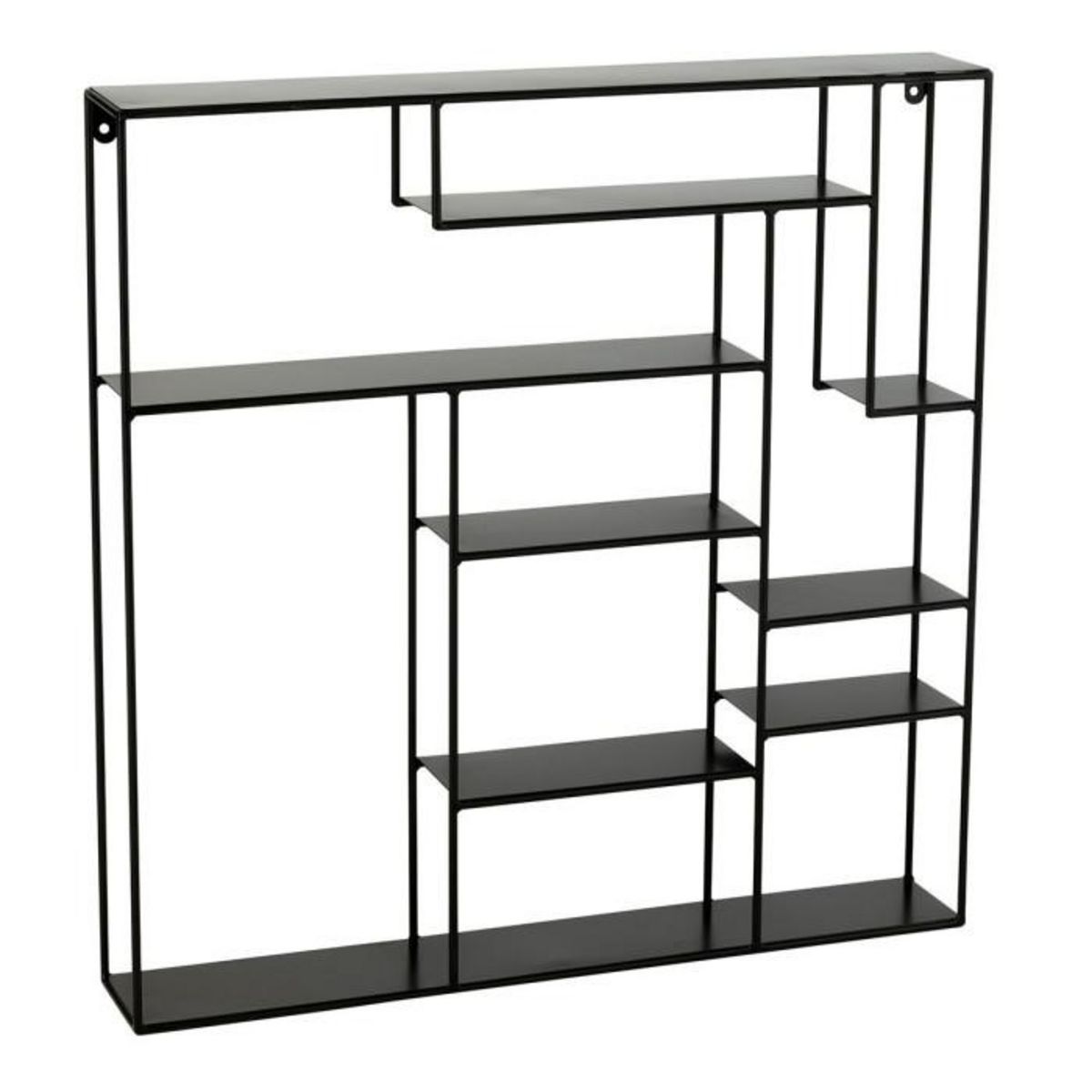 Paris Prix Etagère Design en Métal  Maranta  80cm Noir