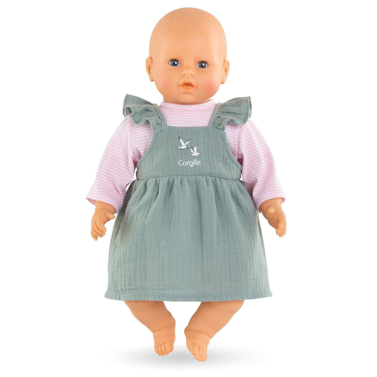 Corolle Robe à Volants & T-Shirt Bords de Loire pour poupon 42 cm