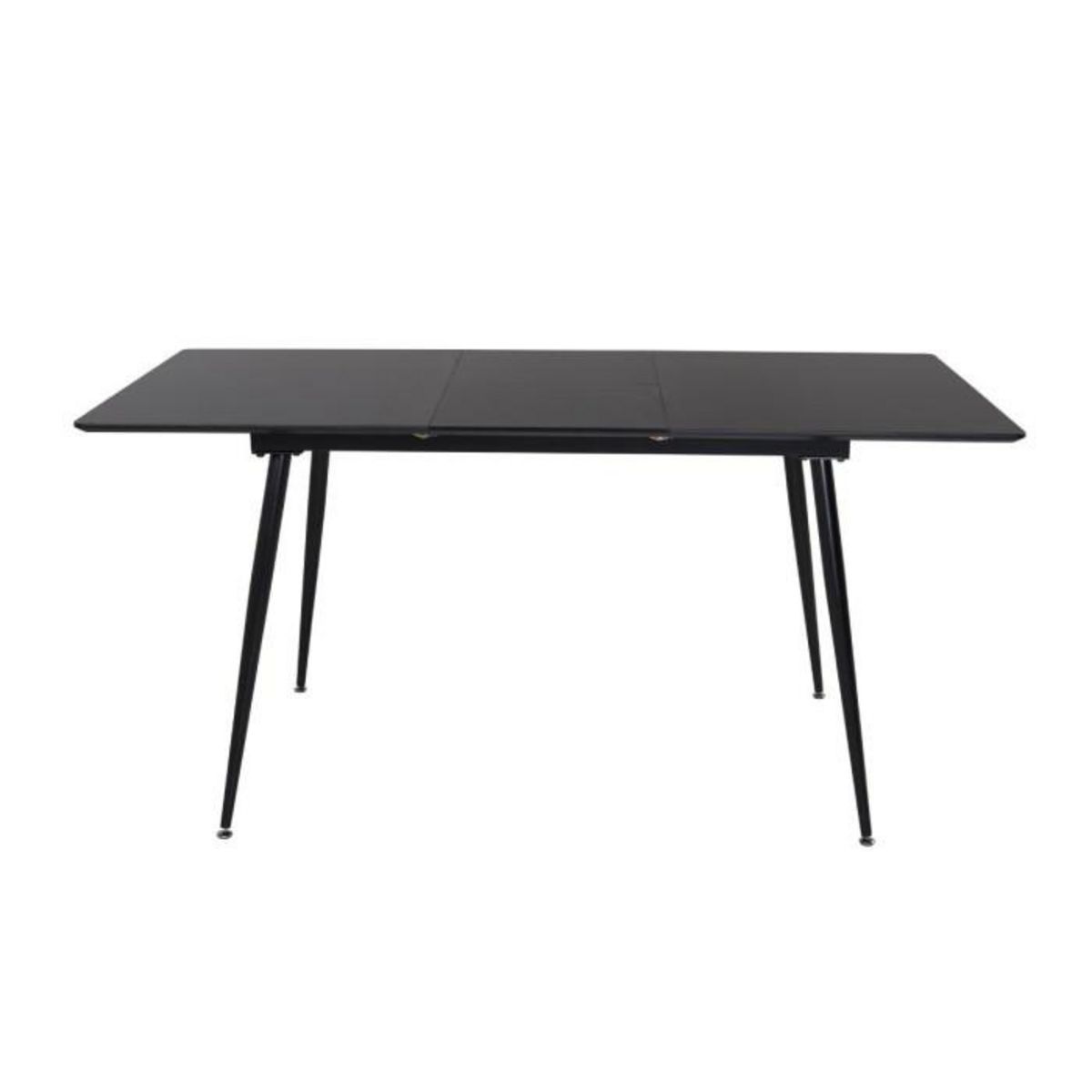 Paris Prix Table à Manger Extensible  Silar  120-160cm Noir