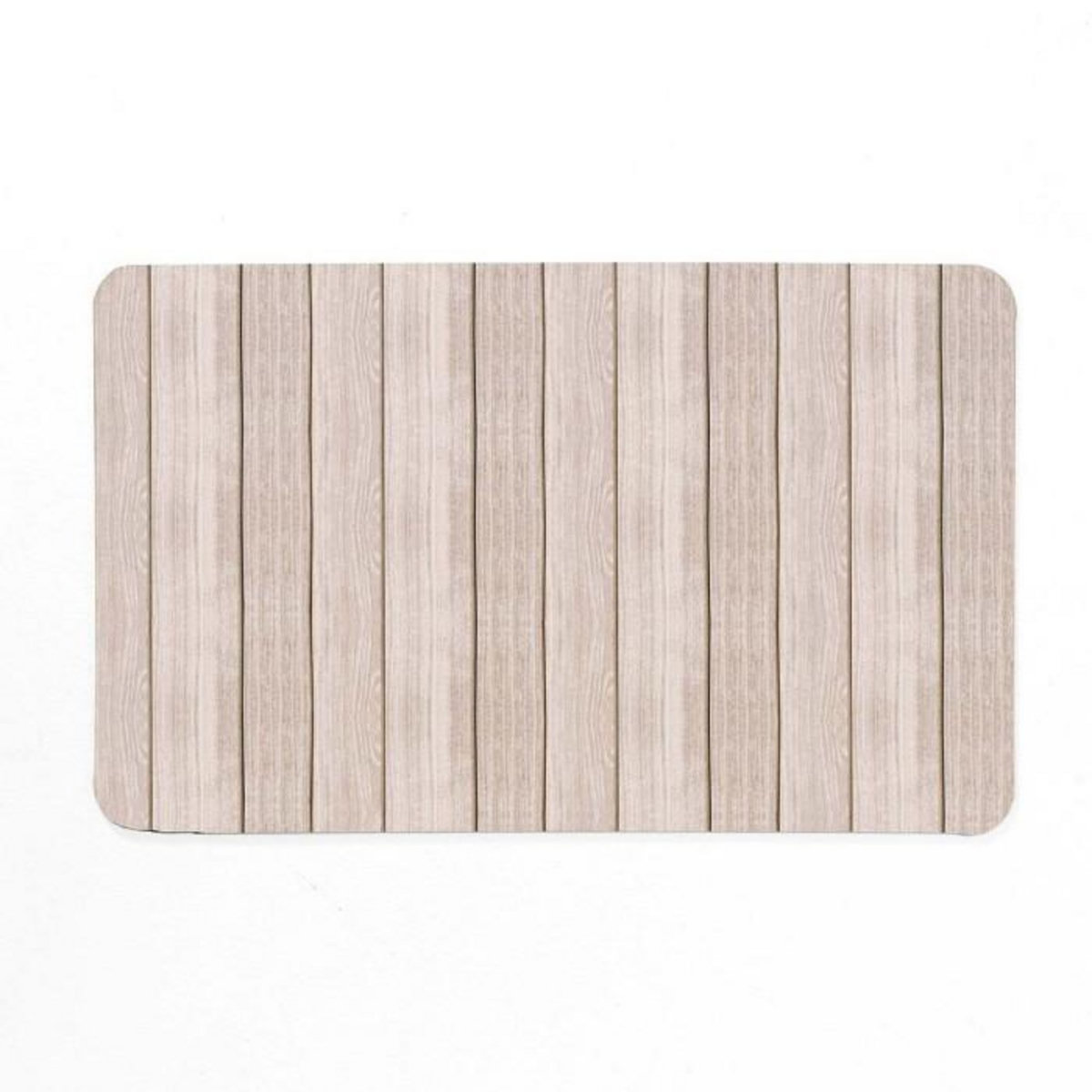 Paris Prix Tapis de Bain Imprimé  Calista  50x80cm Naturel