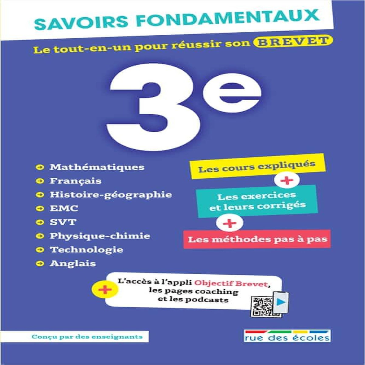 SAVOIRS FONDAMENTAUX 3E. TOUTES LES MATIERES, EDITION 2025, Cronier Aurélie