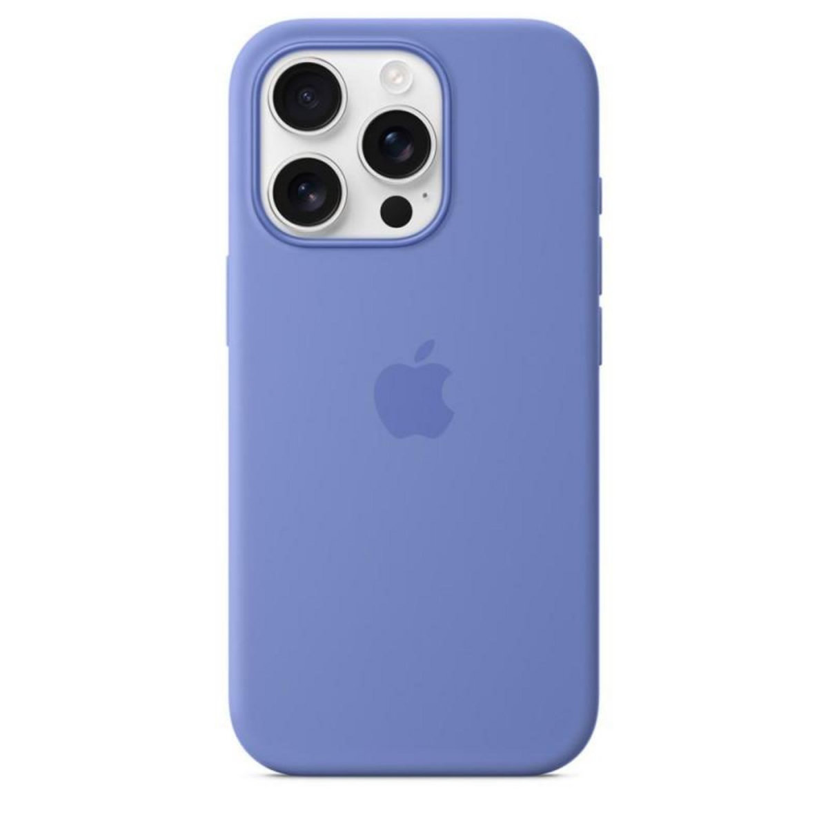 APPLE Coque en silicone compatible MagSafe Periwinkle pour iPhone 16 Pro