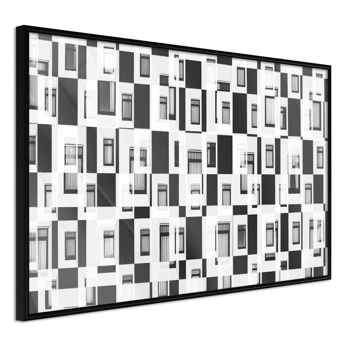 Paris Prix Affiche Murale Encadrée  Modern Public Housing