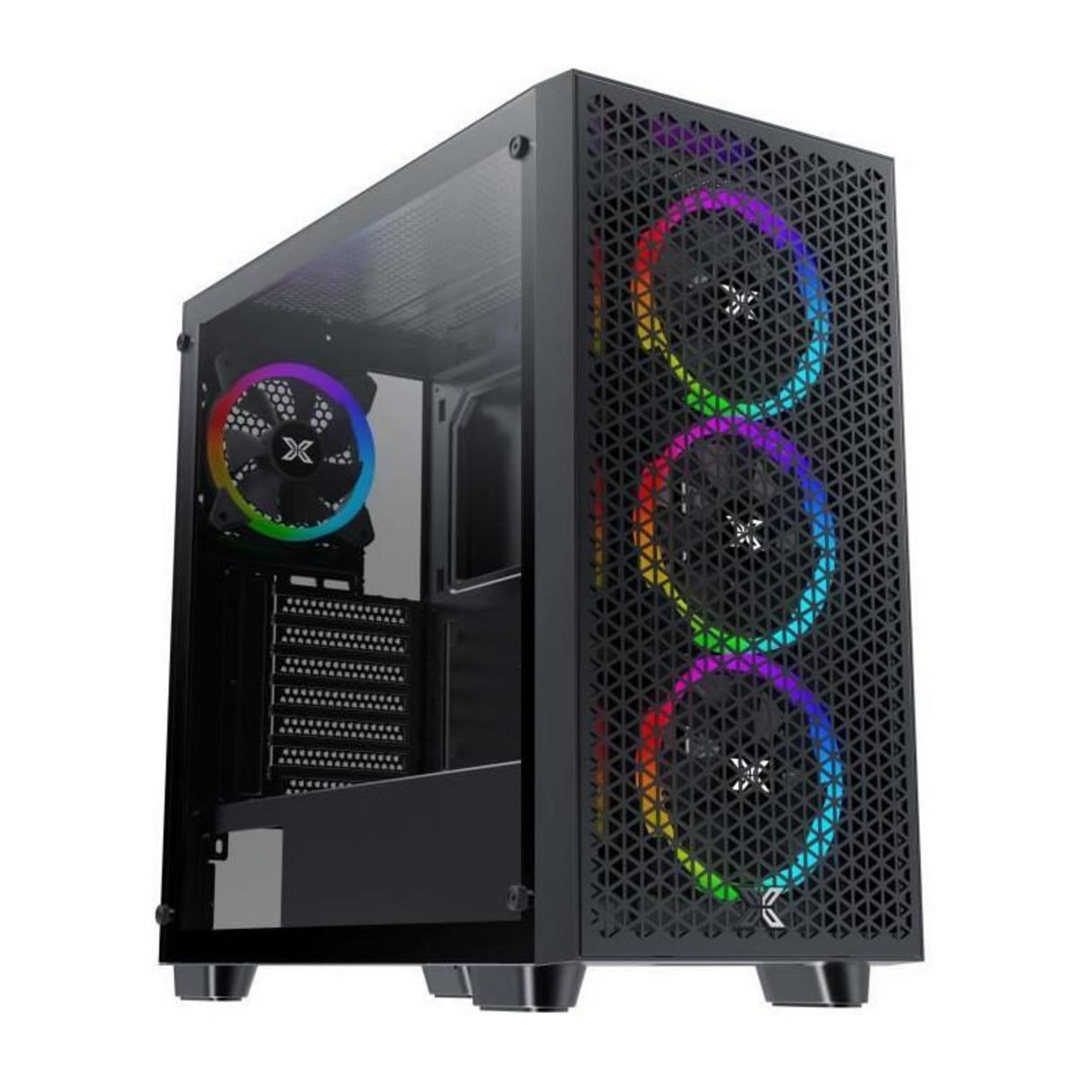 Xigmatek Boîtier PC - XIGMATEK - Gaming G Pro (Noir) - Moyen tour - Format E-ATX - Sans alimentation