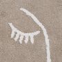 Voir la diapositive 4 : GUY LEVASSEUR Tapis de bain déco visage en coton 50x80cm