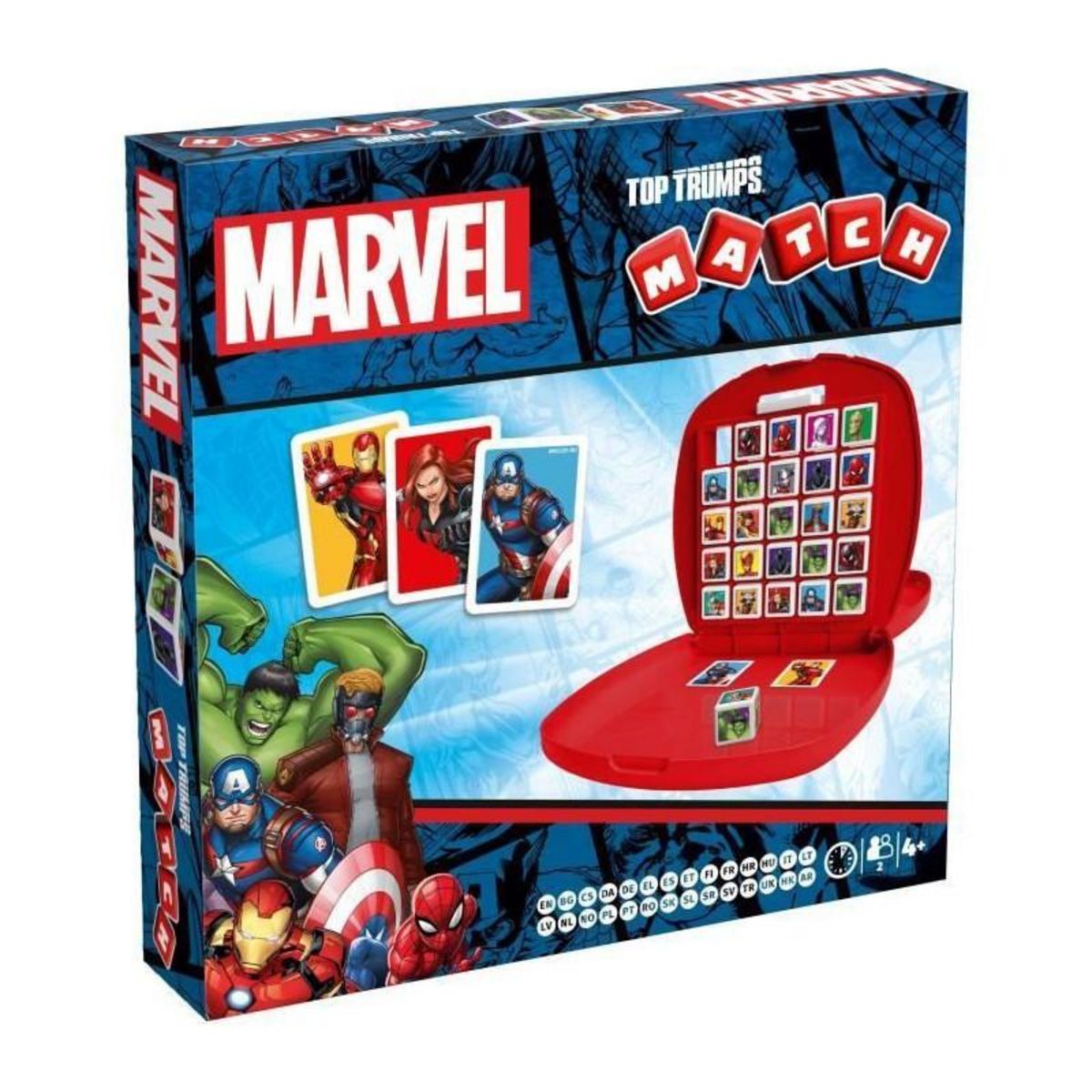 Winning Moves Match - Jeu de société - WINNING MOVES GAMES - Marvel 2025