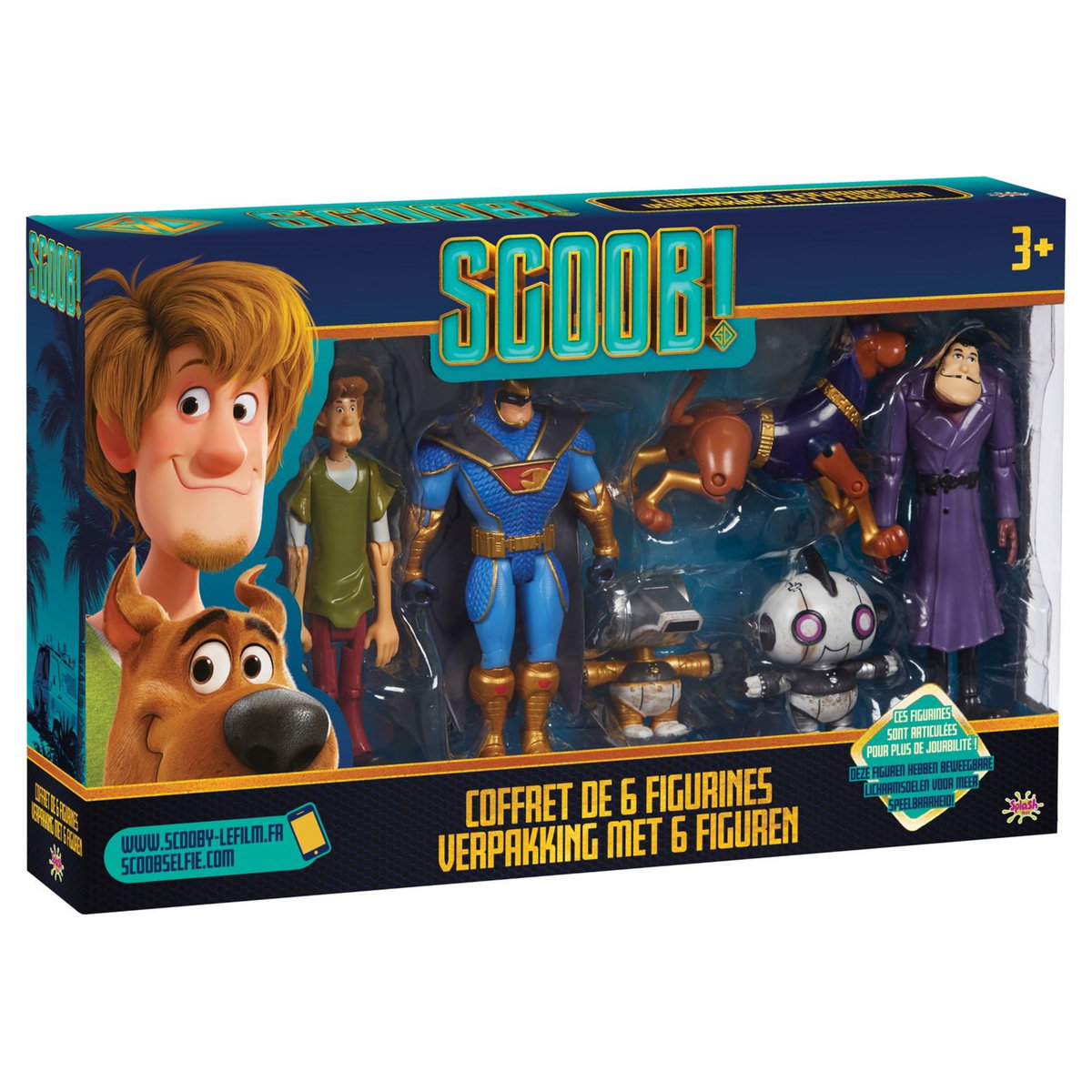 Coffret de 6 figurines Scooby-Doo