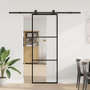 Voir la diapositive 2 : VIDAXL Porte coulissante avec kit de quincaillerie 76x205 cm Verre ESG