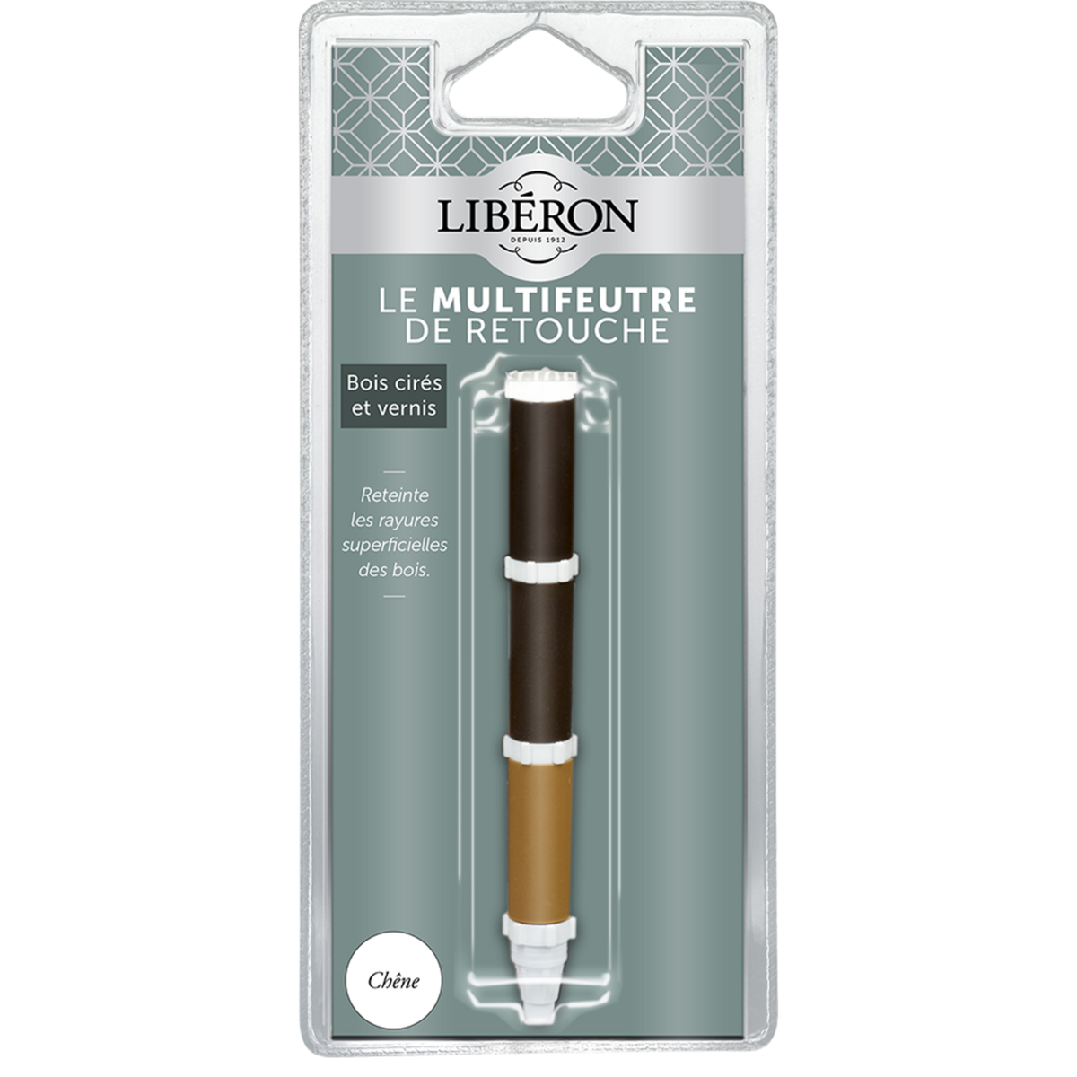 Liberon Feutre de retouche LIBERON, chêne, 3 mini-feutres