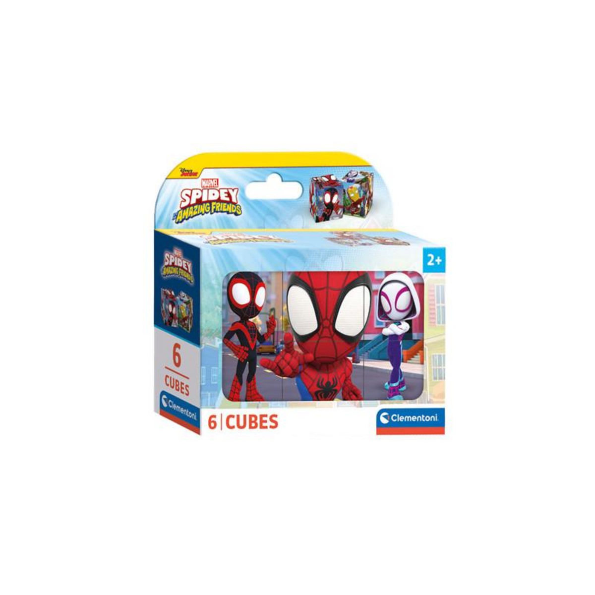 CLEMENTONI Clementoni Block Puzzle Spidey and His Amazing Friends, 6pcs. 40661